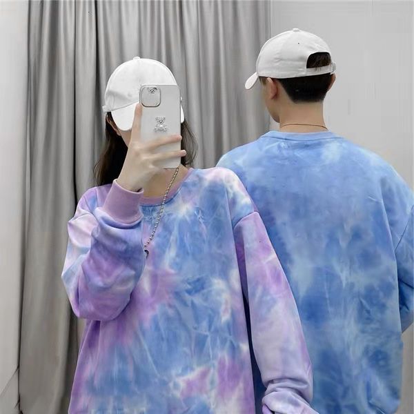 designer 2021 autumn icial heavy tie dyeing all over print round ne men's and women's couple's sweater hoodie, Black
designer 2021 autumn icial heavy tie dyeing all over print round ne men's and women's couple's sweater hoodie, Black
