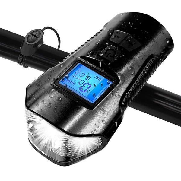 rechargeable bicycle light waterproof bike front with speedometer bell road led mtb head lamp lights
rechargeable bicycle light waterproof bike front with speedometer bell road led mtb head lamp lights