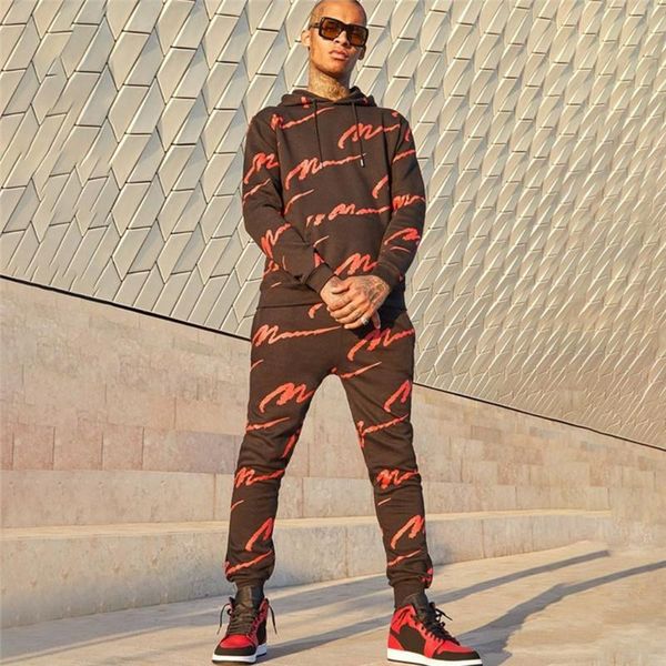 men's tracksuits autumn/winter fashion 2021 sets hooded thin printed casual suit sports men joggers tracksuit, Gray
men's tracksuits autumn/winter fashion 2021 sets hooded thin printed casual suit sports men joggers tracksuit, Gray
