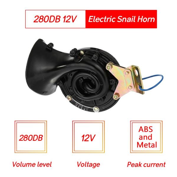 other auto electronics super-loud 300db 12v/24v black electric snail horn air raging sound for car motorcycle truck boat 2021
other auto electronics super-loud 300db 12v/24v black electric snail horn air raging sound for car motorcycle truck boat 2021
