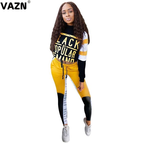 women's tracksuits vazn 2021 energetic tight running sports sportswear set sport set ladies full sleeve pant female matching sets, Gray
women's tracksuits vazn 2021 energetic tight running sports sportswear set sport set ladies full sleeve pant female matching sets, Gray