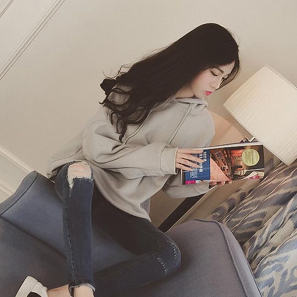 women's hoodies & sweatshirts women autumn long sleeves hooded pullover loose embroidery casual 88, Black
women's hoodies & sweatshirts women autumn long sleeves hooded pullover loose embroidery casual 88, Black