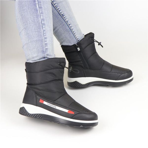 boots 2021 fashion women winter warm waterproof snow plush lining for ladies no-slip casual footwear, Black
boots 2021 fashion women winter warm waterproof snow plush lining for ladies no-slip casual footwear, Black