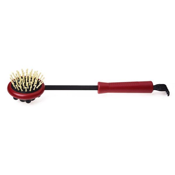 massage gun 17.5" long black red plastic back knock scratcher relaxing hammer
massage gun 17.5" long black red plastic back knock scratcher relaxing hammer
