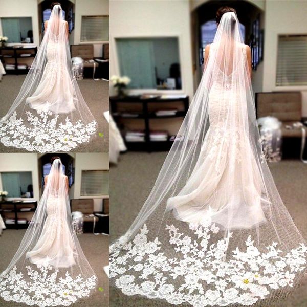 bridal veils 3m long wholesale veil one layer lace edge white ivory wedding accessories, Black
bridal veils 3m long wholesale veil one layer lace edge white ivory wedding accessories, Black