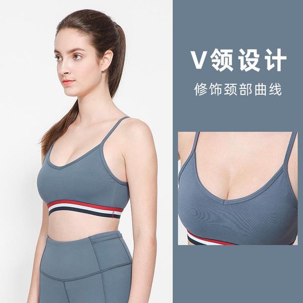 gym clothing contrast color woven elastic tape yoga sports underwear v-neck design double-sided chinlon brushed vest women's europe an, White;black
gym clothing contrast color woven elastic tape yoga sports underwear v-neck design double-sided chinlon brushed vest women's europe an, White;black