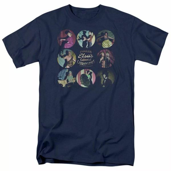 american horror story cabinet of curiosities t shirt licensed tv tee navy blue, White;black
american horror story cabinet of curiosities t shirt licensed tv tee navy blue, White;black
