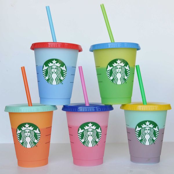 16oz color change tumblers plastic drinking juice cup with lip and straw magic coffee mug costom starbucks color changing plastic cup 1236my
16oz color change tumblers plastic drinking juice cup with lip and straw magic coffee mug costom starbucks color changing plastic cup 1236my