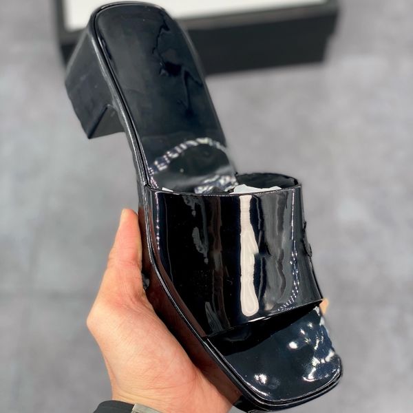 brand women sandals high heels rubber slide sandal black white yellow red blue pink green platform slipper chunky 2.4 heel height shoes
brand women sandals high heels rubber slide sandal black white yellow red blue pink green platform slipper chunky 2.4 heel height shoes