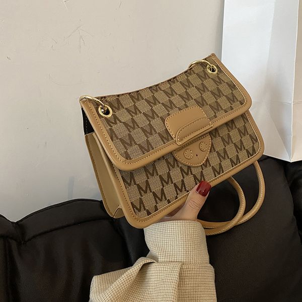 hangbags korean alphabet printed small bag female 2021 fashion square simple one shoulder messenger