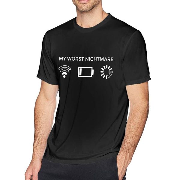 men's t-shirts my worst nightmare shirts for men graphic tee fashion casual slim fit top, White;black
men's t-shirts my worst nightmare shirts for men graphic tee fashion casual slim fit top, White;black