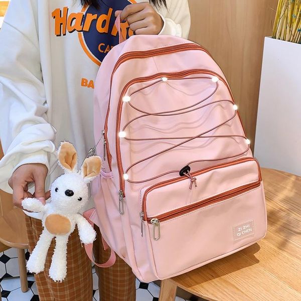 backpack large capacity women bag for school girls waterproof nylon transparent shoulder teens kawaii ladies 50
backpack large capacity women bag for school girls waterproof nylon transparent shoulder teens kawaii ladies 50