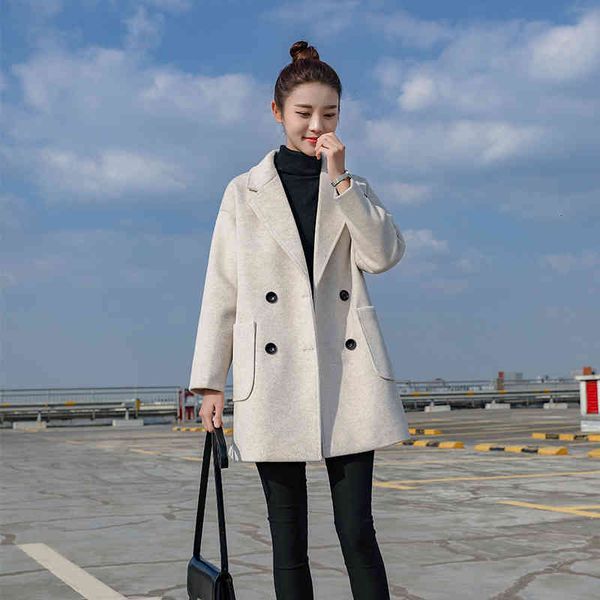 women's wool & blends women jackets winter causal loose elegant black outwear long sleeve double breasted fashion female blend warm coa
women's wool & blends women jackets winter causal loose elegant black outwear long sleeve double breasted fashion female blend warm coa