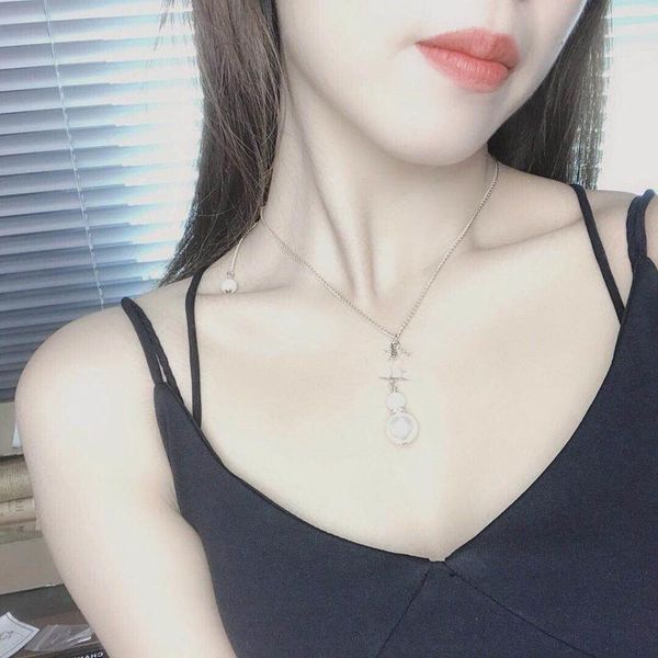 pendant necklaces star choker women's moon and stars short necklace simple friend couples accessories, Silver
pendant necklaces star choker women's moon and stars short necklace simple friend couples accessories, Silver