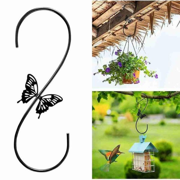 hooks & rails 1pc black decorative hook for outdoor metal butterfly tool multi-purpose s decoration feeder bird patio ty n0x4
hooks & rails 1pc black decorative hook for outdoor metal butterfly tool multi-purpose s decoration feeder bird patio ty n0x4