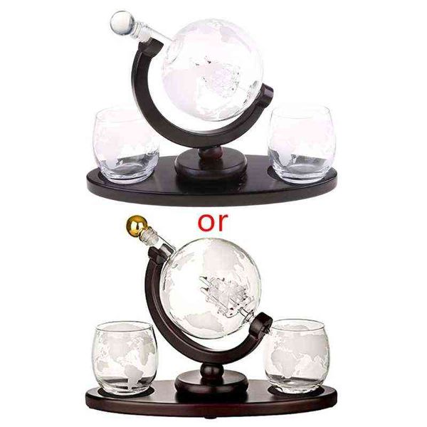 Whiskey 850ML Decanter Set with 2 Etched Globe Whisky Glasses for Liquor Bourbon Vodka Wine Glass Decanters Drop Shipping Y1120 s Y110
Whiskey 850ML Decanter Set with 2 Etched Globe Whisky Glasses for Liquor Bourbon Vodka Wine Glass Decanters Drop Shipping Y1120 s Y110