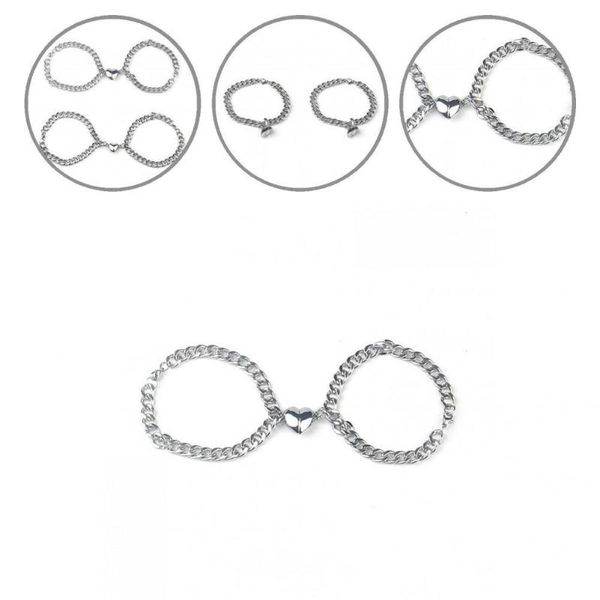 bangle lightweight 2pcs excellent half heart matching couple bangles friendship bracelets magnetic for daily use, Black
bangle lightweight 2pcs excellent half heart matching couple bangles friendship bracelets magnetic for daily use, Black