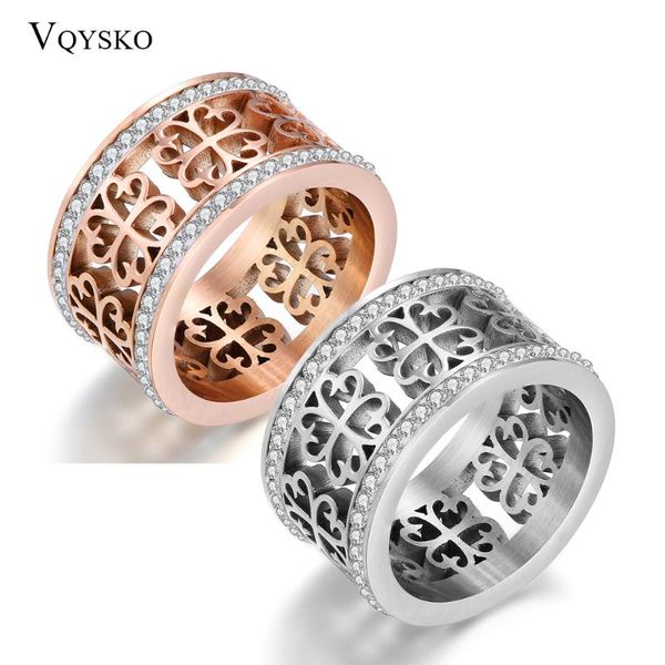 wedding rings fashion trendy flower vintage for women classic design rose gold color stainless steel 2 row zircon crystal ring, Slivery;golden
wedding rings fashion trendy flower vintage for women classic design rose gold color stainless steel 2 row zircon crystal ring, Slivery;golden