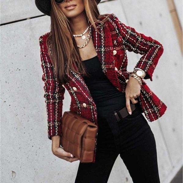 women's suits & blazers for women elegant business attire printed long sleeve suit collar slimming cardigan double breasted autumn coat, White;black
women's suits & blazers for women elegant business attire printed long sleeve suit collar slimming cardigan double breasted autumn coat, White;black