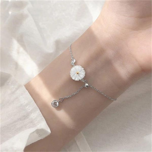link, chain natural white shell sun flower anklet bracelet for women anti-allergic adjustable wholesale, Black
link, chain natural white shell sun flower anklet bracelet for women anti-allergic adjustable wholesale, Black