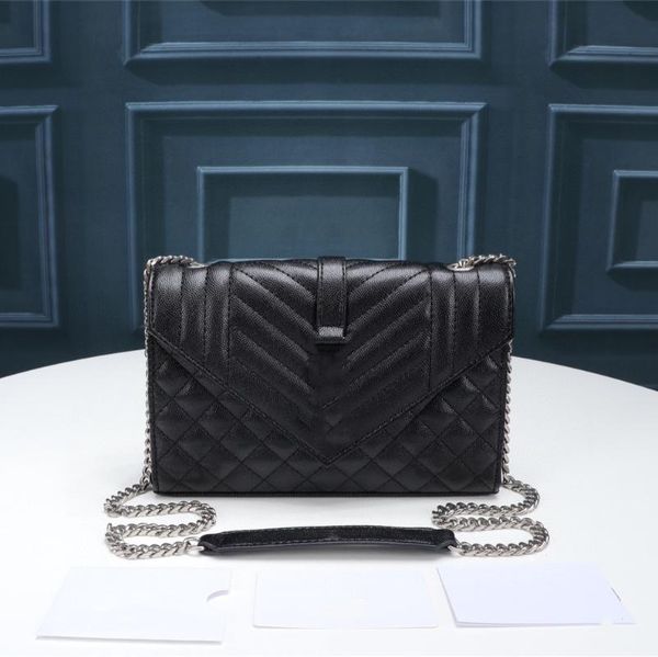 evening bags 2021 stylish leather envelope bag with diamond caviar is very wear-resistant chain messenger for women
evening bags 2021 stylish leather envelope bag with diamond caviar is very wear-resistant chain messenger for women