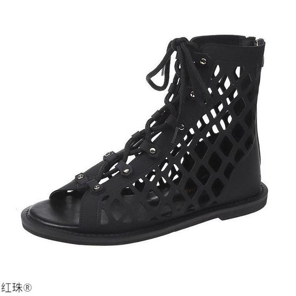 sandals hollow open-toe ladies 2021 spring and summer cross straps lace-up roman breathable sports, Black
sandals hollow open-toe ladies 2021 spring and summer cross straps lace-up roman breathable sports, Black