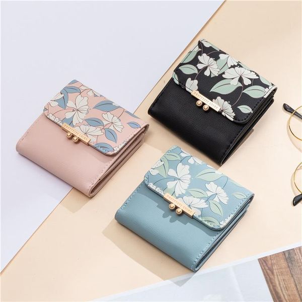 wallets korean version of the multifunctional ladies wallet floral print flip coin purse short fashion card holder, Red;black
wallets korean version of the multifunctional ladies wallet floral print flip coin purse short fashion card holder, Red;black