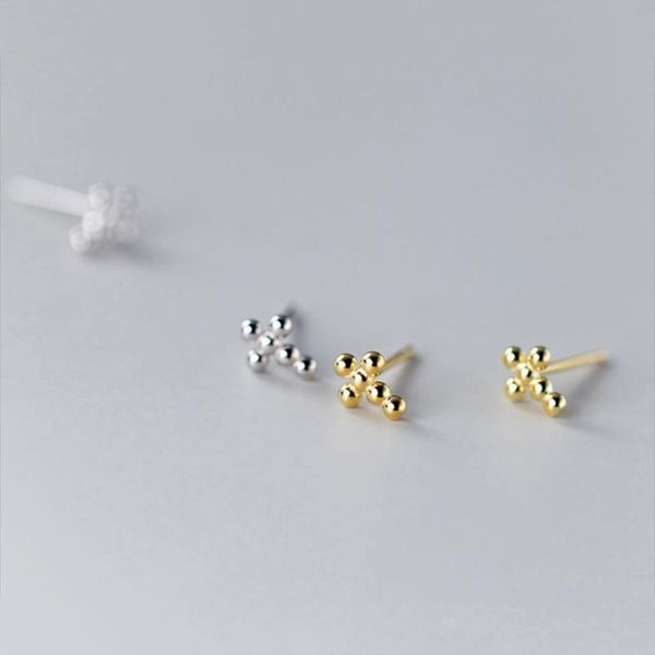 jazaz real 925 sterling silver retro religious beads cross small stud earrings for women simple korean chic trendy 2021, Golden;silver
jazaz real 925 sterling silver retro religious beads cross small stud earrings for women simple korean chic trendy 2021, Golden;silver