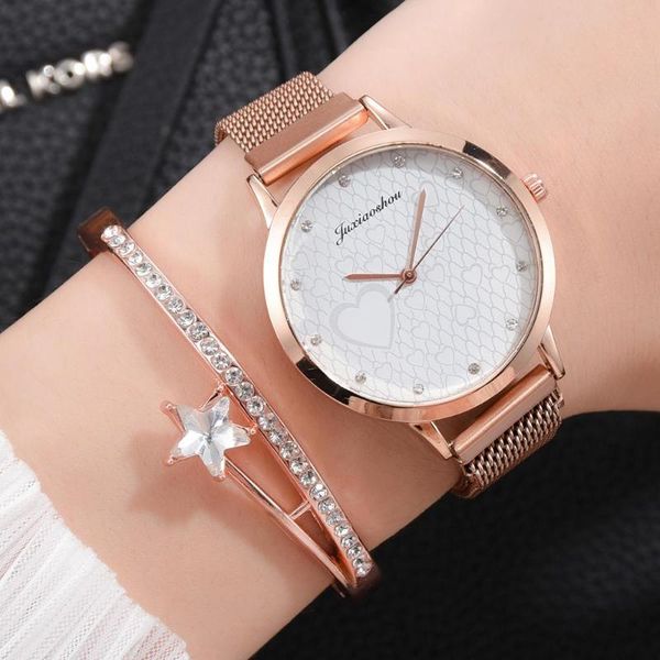 wristwatches fashion women magnetic casual ladies diamond quartz watches women's magnet watch luxury female clock trendy, Slivery;brown
wristwatches fashion women magnetic casual ladies diamond quartz watches women's magnet watch luxury female clock trendy, Slivery;brown