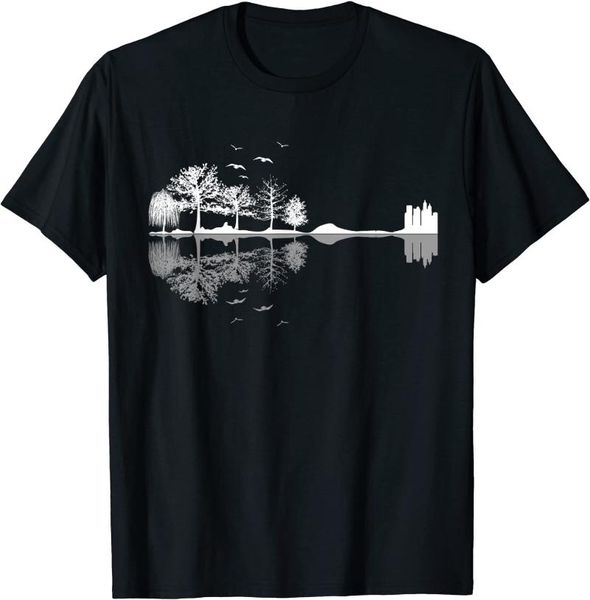 men's t-shirts nature guitar | cute music environment lovers gift t-shirt, White;black
men's t-shirts nature guitar | cute music environment lovers gift t-shirt, White;black