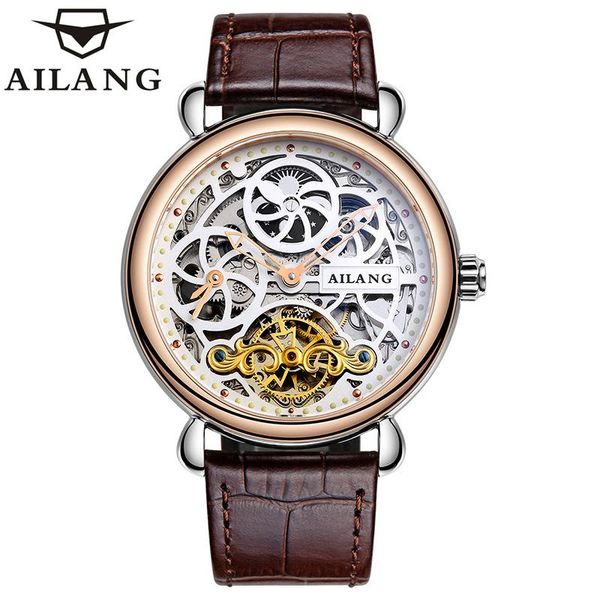 wristwatches ailang fashion luminous moon phase mens watches tourbillon skeleton automatic sapphire men's wrist watch 6815a, Slivery;brown
wristwatches ailang fashion luminous moon phase mens watches tourbillon skeleton automatic sapphire men's wrist watch 6815a, Slivery;brown