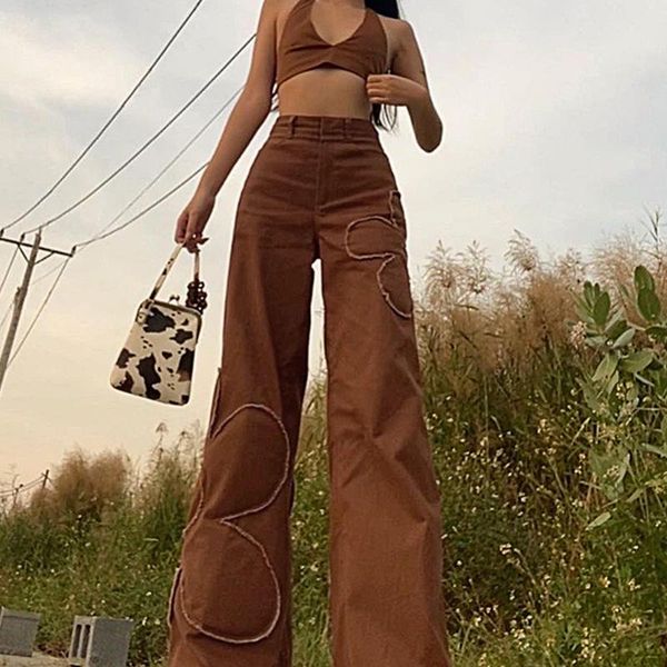 joggers women denim cargo pants 90s streetwear caramel brown high waist e girl aesthetic straight jeans embroidery trousers women's, Blue
joggers women denim cargo pants 90s streetwear caramel brown high waist e girl aesthetic straight jeans embroidery trousers women's, Blue