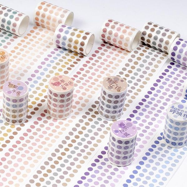gift wrap 6cmx3m morandi color round dot masking washi tape decoration diary craft scrapbooking journal planner cute label stickers
gift wrap 6cmx3m morandi color round dot masking washi tape decoration diary craft scrapbooking journal planner cute label stickers