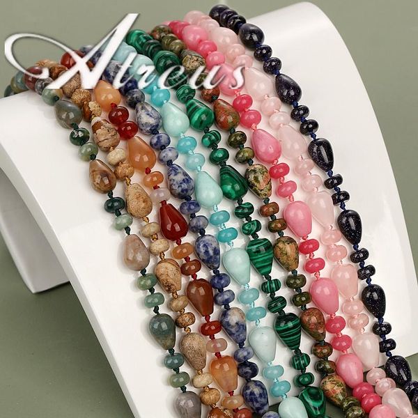 chokers unakite natural turquoises stone crystal agates irregular bead necklace charms fashion for women jewelry necklaces, Golden;silver
chokers unakite natural turquoises stone crystal agates irregular bead necklace charms fashion for women jewelry necklaces, Golden;silver