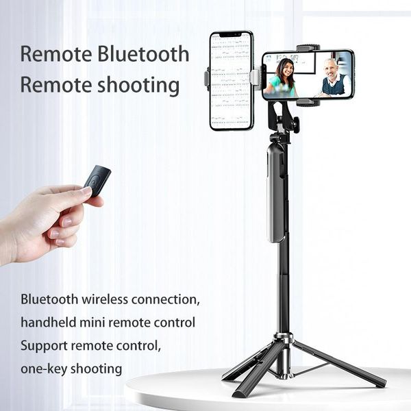 selfie monopods cyke scene a62 dual phone holder stick all in one mobile tripod wireless desktablet stand 80cm/160cm
selfie monopods cyke scene a62 dual phone holder stick all in one mobile tripod wireless desktablet stand 80cm/160cm
