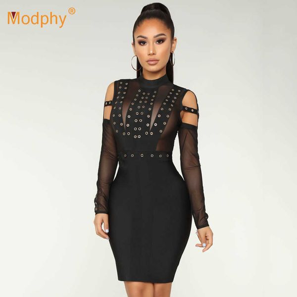 autumn high neck mesh stitching hollow circle long sleeve bodycon bandage dress celebrity runway party vestidos 210527, Black;gray
autumn high neck mesh stitching hollow circle long sleeve bodycon bandage dress celebrity runway party vestidos 210527, Black;gray