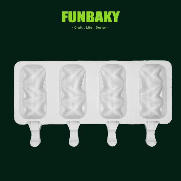 baking moulds funbaky diamond 4 cell ice cream mold silicone er popsicle-maker diy homemade cube tray tools
baking moulds funbaky diamond 4 cell ice cream mold silicone er popsicle-maker diy homemade cube tray tools