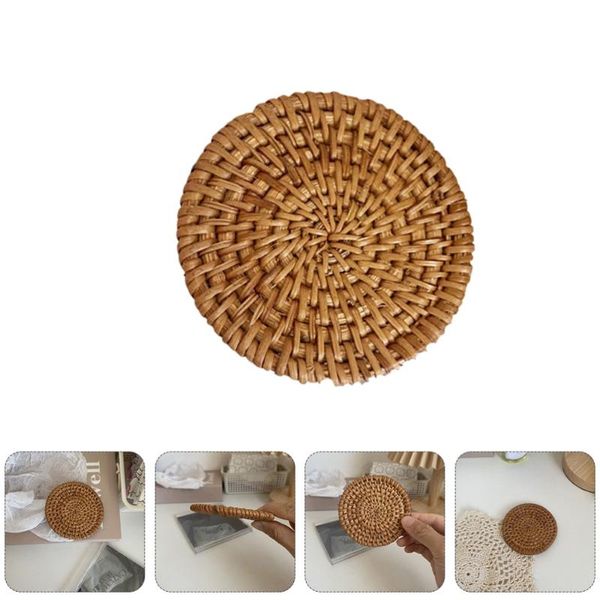 mats & pads 2pcs rattan woven retro braided durable teacup for home
mats & pads 2pcs rattan woven retro braided durable teacup for home