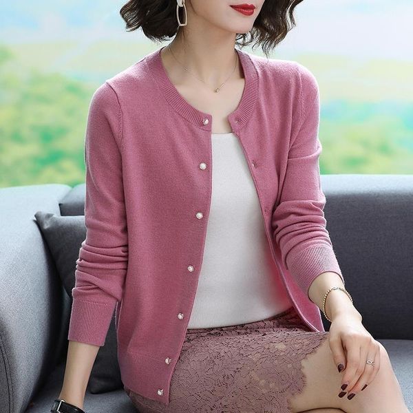 women's knits & tees jchb fashion korean knitting cardigans women solid elegant long sleeve o-neck slim sweater single breasted casual, White
women's knits & tees jchb fashion korean knitting cardigans women solid elegant long sleeve o-neck slim sweater single breasted casual, White