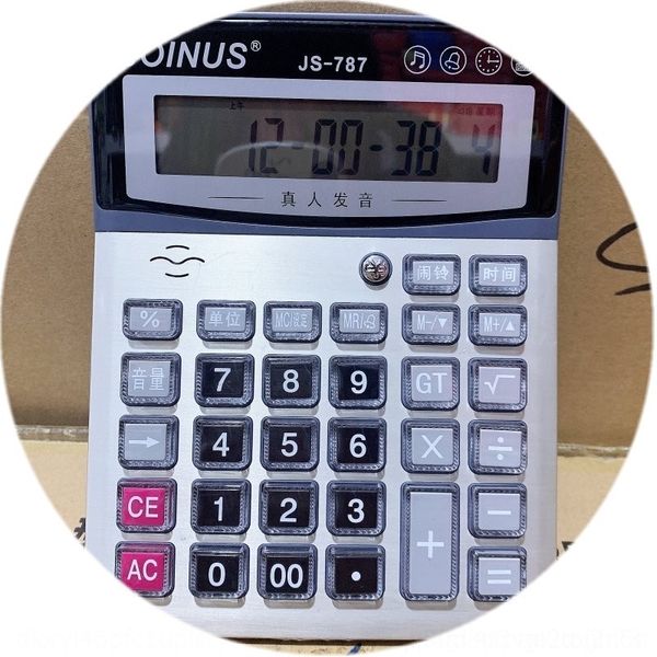 8o5 zhongcheng-777 calculators zhongcheng-787 voice crystal big keys home office deskzhongcheng-777 zhongcheng-787 voice desk calculato
8o5 zhongcheng-777 calculators zhongcheng-787 voice crystal big keys home office deskzhongcheng-777 zhongcheng-787 voice desk calculato