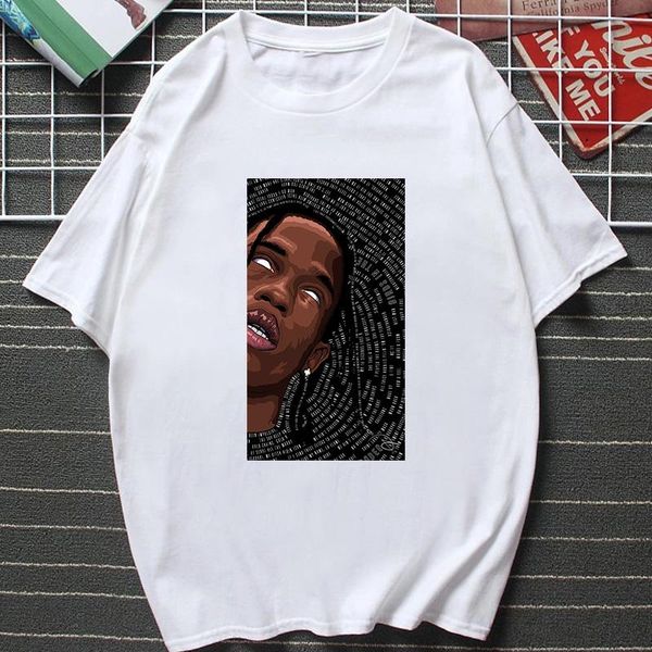 women's t-shirt travis sco creative design women t shirt summer fashion harajuku short-sleev female hip-hop hipster oversized tee, White
women's t-shirt travis sco creative design women t shirt summer fashion harajuku short-sleev female hip-hop hipster oversized tee, White