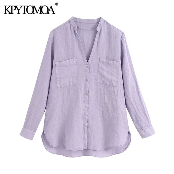 women fashion with pockets linen blouses vintage long sleeve button-up female shirts blusas chic 210420, White
women fashion with pockets linen blouses vintage long sleeve button-up female shirts blusas chic 210420, White