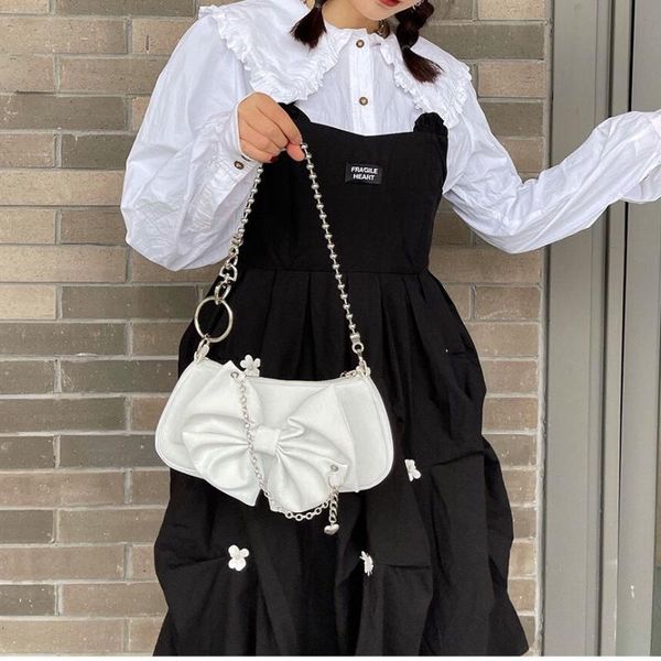 evening bags women bag flap bow chains fashion solid soft shoulder handbag y2k korean lady euro-america style girls street
evening bags women bag flap bow chains fashion solid soft shoulder handbag y2k korean lady euro-america style girls street