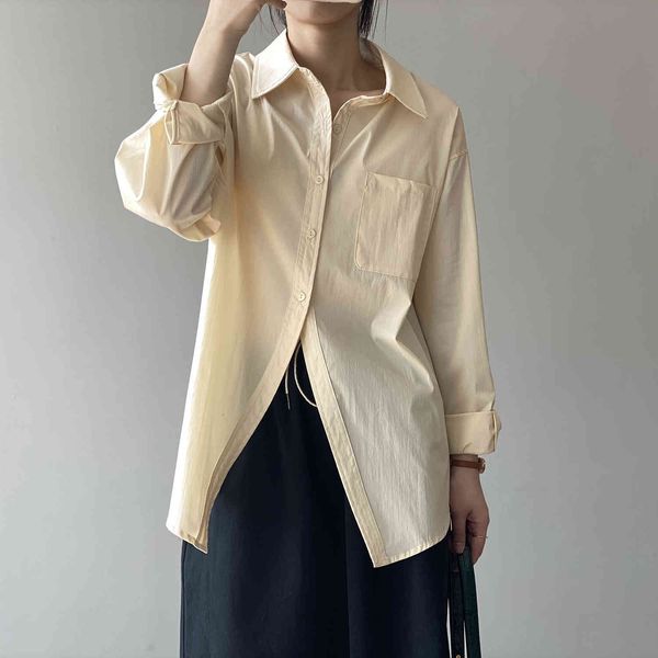 chic streetwear plus size oversize casual sweet slim all match solid office lady loose stylish brief shirts 210421, White
chic streetwear plus size oversize casual sweet slim all match solid office lady loose stylish brief shirts 210421, White