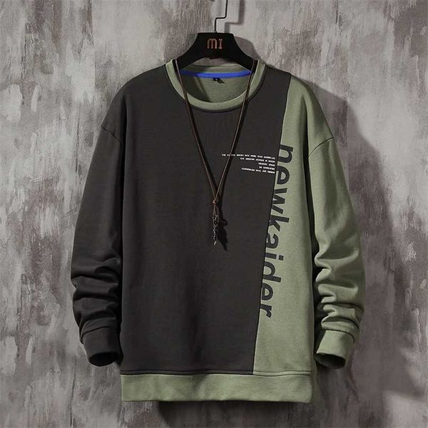 korea fashion brand hoodies spring autumn hip hop patchwork casual men's sweatshirts punk streetwear clothes 211014, Black
korea fashion brand hoodies spring autumn hip hop patchwork casual men's sweatshirts punk streetwear clothes 211014, Black