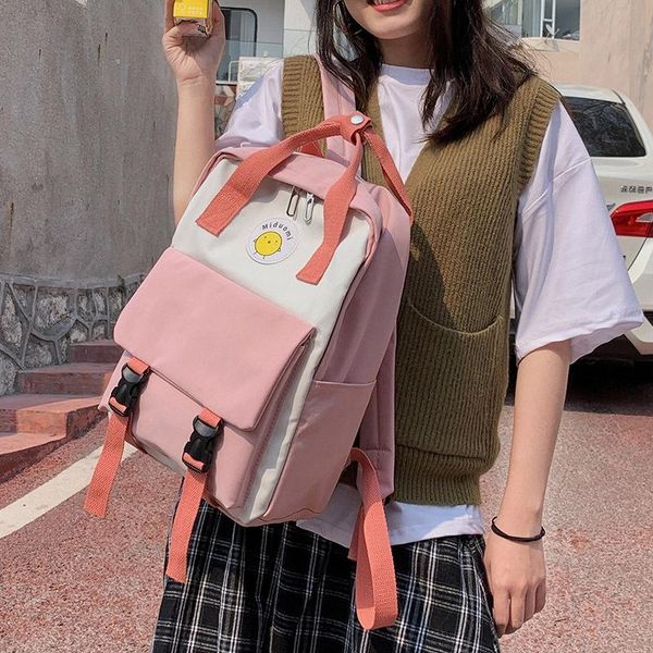 backpack 2021 summer women's color contrast little yellow chicken student bag large capacity leisure printed nylon
backpack 2021 summer women's color contrast little yellow chicken student bag large capacity leisure printed nylon