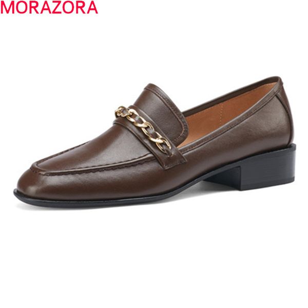 morazora big size 33-43 women pumps genuine leather office dress shoes spring summer 2 colors casual ladies shoes 210506, Black
morazora big size 33-43 women pumps genuine leather office dress shoes spring summer 2 colors casual ladies shoes 210506, Black