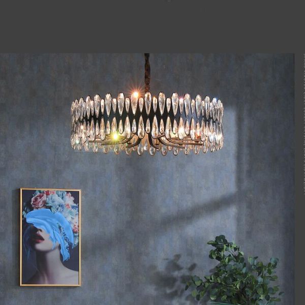 chandeliers nordic style black cristal chandelier living room crystal lamp modern light luxury ceiling restaurant lamps
chandeliers nordic style black cristal chandelier living room crystal lamp modern light luxury ceiling restaurant lamps