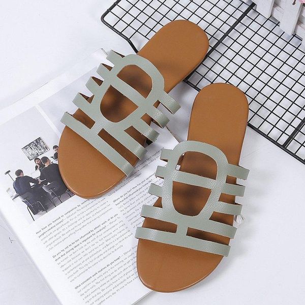 summer flat shoe open toe leather slipper women slippers hollow out flats slides beach shoes woman gladiator sandals, Black
summer flat shoe open toe leather slipper women slippers hollow out flats slides beach shoes woman gladiator sandals, Black