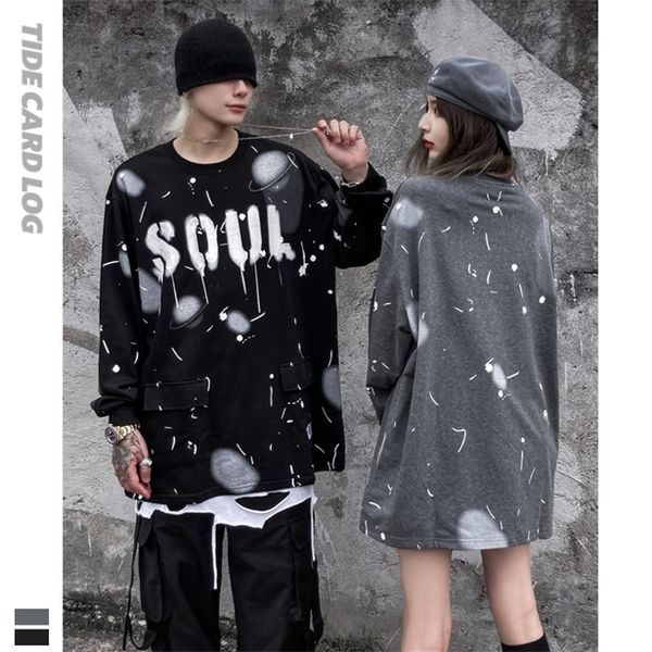 2021 tech fleeceautumn and winter new leisure pocket printing art splashing high street sweater loose couple men's and women's bot, Black
2021 tech fleeceautumn and winter new leisure pocket printing art splashing high street sweater loose couple men's and women's bot, Black